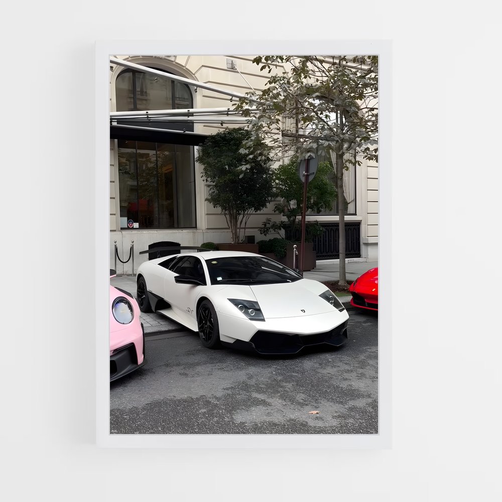 Poster Légende Nocturne – affiche Lamborghini (vue 3)